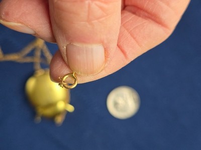 Vintage Lucerne Lady Bug Watch Pendant 9340cd0f-449e-46dc-9125-  main image 4