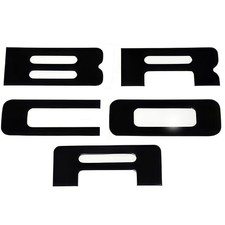Stainless Bumper Inserts Fits 2003-2004 Cobra Matte Black Stainless Bumper Inserts Fits 2003-2004 Cobra Matte Black