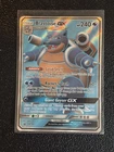 Blastoise GX SM189 SM Black Star Promo Pokemon Sun & Moon Full Art Holo