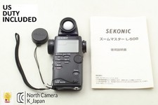 [ MINT w/ Cap ] SEKONIC L-508  Zoom Master Digital Light Meter From JAPAN