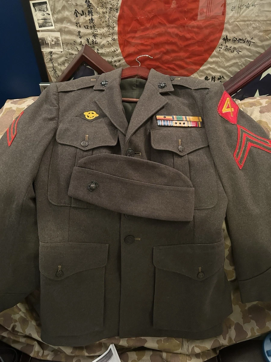 Usmc Jacket In Original Ww2 Collectible Us Uniforms for sale | eBay