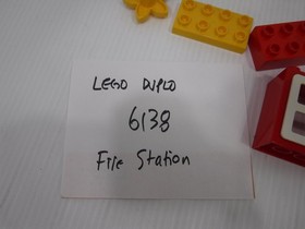 LEGO Duplo My First Lego Duplo Fire Station #6138 Retired Parts only