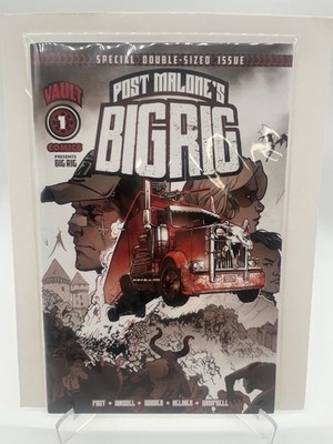 Post Malone's Big Rig #1 Vault Comics NM 1 Shipping Price