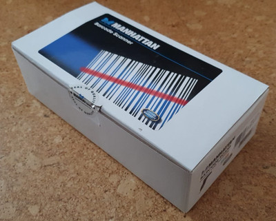 Manhattan Handheld Barcode-Scanner - wie NEU, OVP!