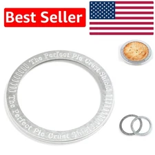 Versatile Oven-Safe 9-Inch Pie Crust Shield - Essential for Baking Lovers