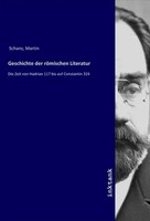 Martin Schanz | Geschichte Der RöMischen Literatur | Taschenbuch | Deutsch