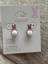 Claire  s Bunny Earrings