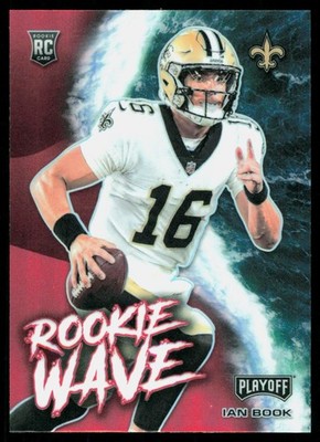 2021 Panini Playoff #RW-IBO Ian Book Rookie Wave Red