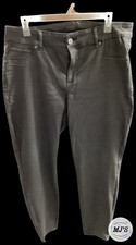 Maurices Black Coated Women's 18 Reg Jeans 5-Pocket Sateen