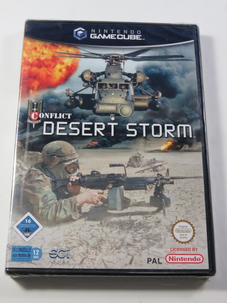 Conflict Desert Storm GameCube PAL-EURO neuf blister de collection