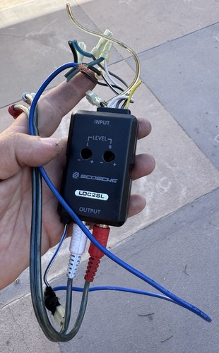 Scosche LOC2SL Car Stereo Amplifier Line Out Converter