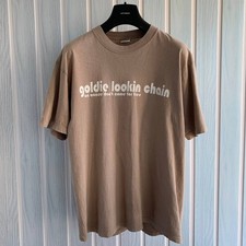 Vintage Goldie Lookin Chain An Ounce Don't Come For Free Ivory T-Shirt Size XL