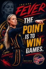 Sophie Cunningham WNBA Indiana Fever 4x6 GLOSSY PHOTO- Enforcer!