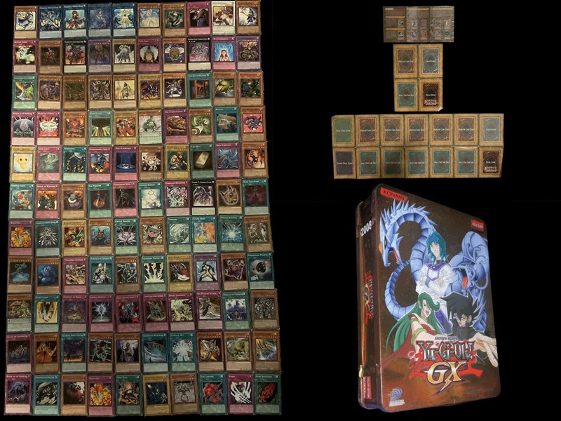 Yu-Gi-Oh! Collector's Tin + 110 Card Lot Bundle Collection Holos, Vintage/Modern