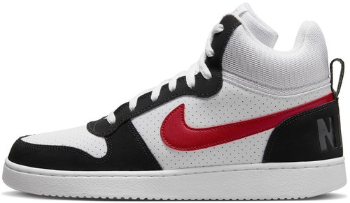 Nike Precision 8 Mid Mens 10 Black White University Red  display picture 3