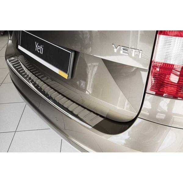 Edelstahl Ladekantenschutz FüR Skoda Yeti City 2013- 'Ribs'-image