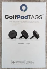 Golf Pad TAGS® Automatic Game Tracking System - 17 Tags!