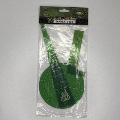 Hordes Mk II Template Set Circular Spray & Measuring Key - Circle of Orboros New