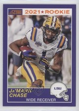 2021 Panini Chronicles Draft Picks Score Retro Orange Ja'Marr Chase #62 0ps8