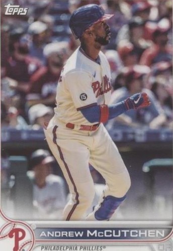 2022 Topps Series 1 FLASHIEST FEET #6 Andrew McCutchen