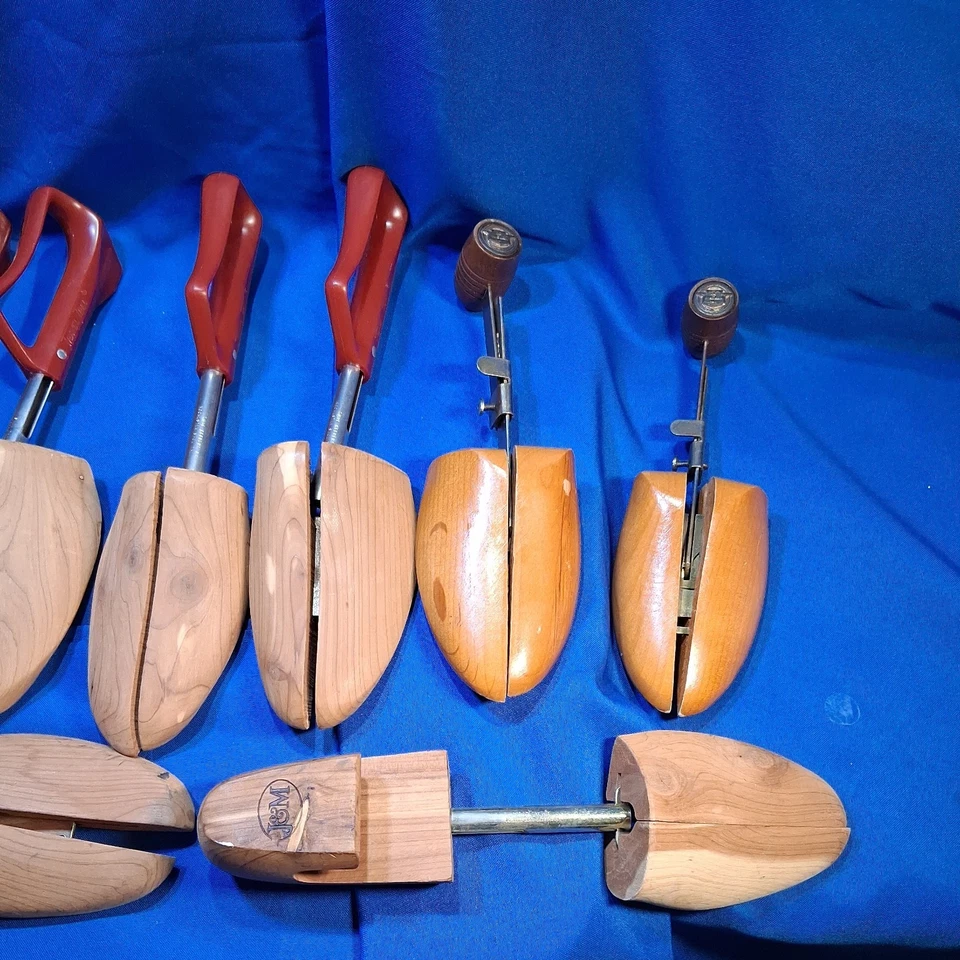 Lote 14/7 Pares – Formadores de Árboles de Zapatos de Madera de Cedro para Hombre/Talla M/niños Foto 2 de 4