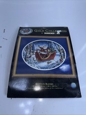 Dimensions Gold Collection Santas Sleigh 8664 Counted Cross Stitch 15" X 12"