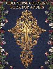 Bible Verse Coloring Book for Adults KJV : Inspirational Christian Scripture an