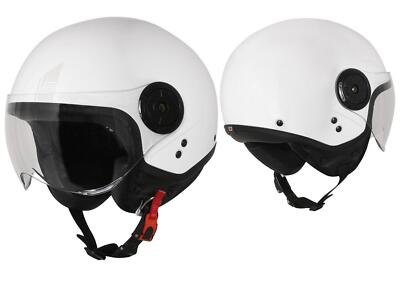 ORIGINAL Jethelm neon Easy white WEISS GRÖSSE XL
