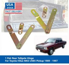 1 Pair Rear Tail Gate Tailgate Hinge For Toyota Hilux Mk3 Pickup 1989 - 1997