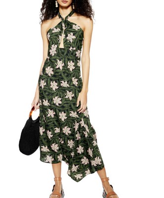 green midi dress uk