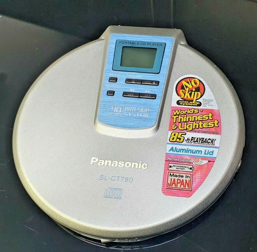 Panasonic SL-CT780 Portable CD Player World Slimmest Panasonic SL-CT780 Portable CD Player World Slimmest