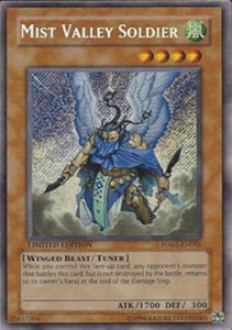 Mist Valley Soldier - HA01-EN006 - Secret Rare - Limited x3 - Lightly Played