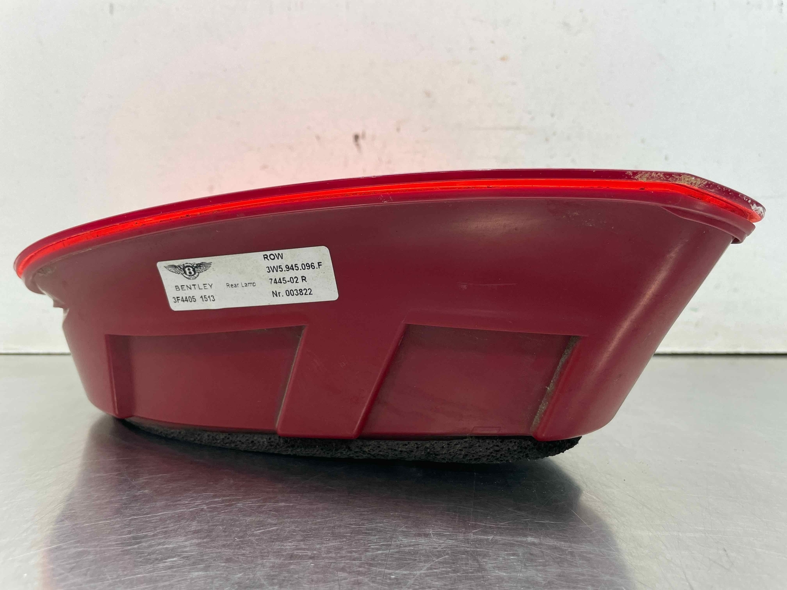 2006 Bentley Contintental Flying Spur Tail Light Lamp Passenger Right 3w5945096f