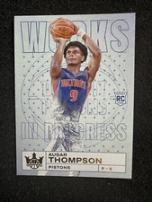 2023-24 Panini Court Kings Ausar Thompson Work In Progress Rookie RC Insert