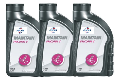 Fuchs 3 Liter MAINTAIN FRICOFIN V Engine Coolant 3 x 1L for Audi Volkswagen