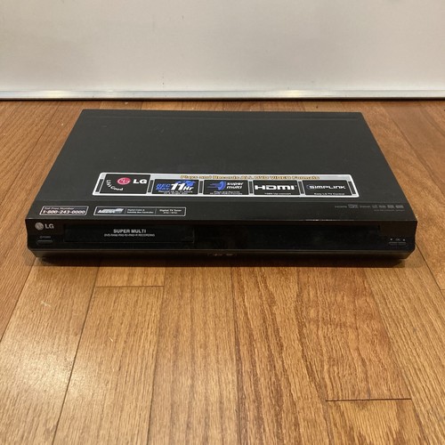 LG DR787T Digital Super Multi DVD Recorder/Player No Remote POWERS ON