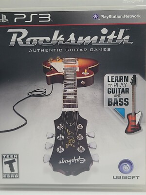 Rocksmith PS3 PlayStation 3 Game Only No Cable M3