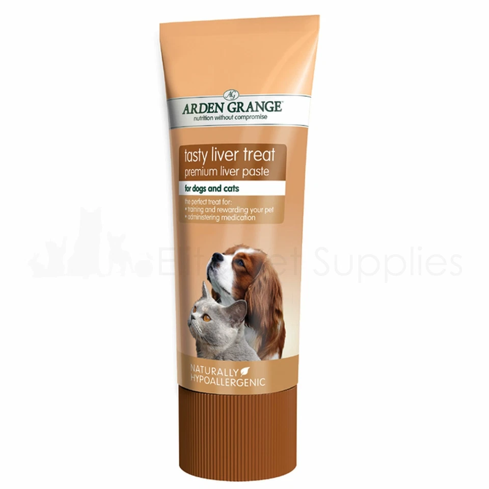 Arden Grange Tasty Liver Training Treat Paste For Cats And Dogs 75g