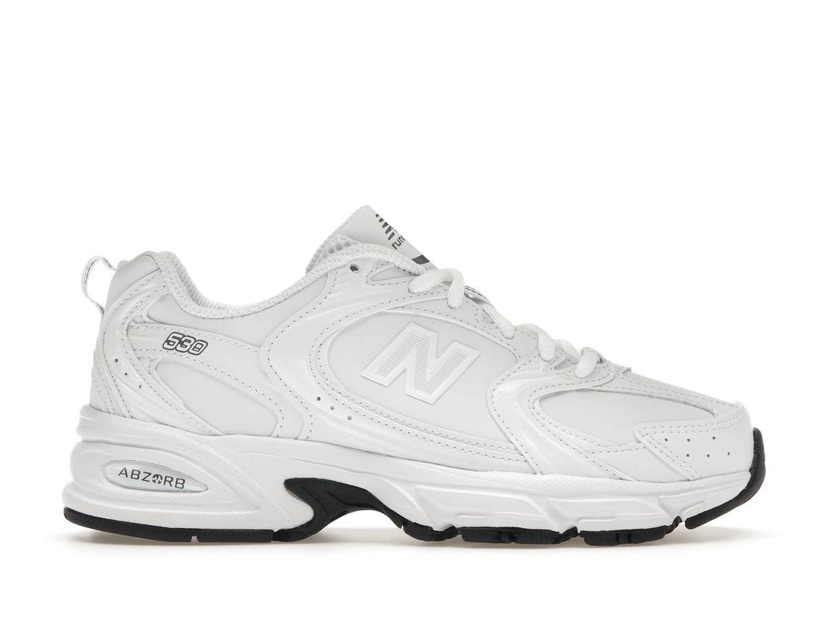 New Balance 530 Low White Castlerock - MR530NW | eBay 