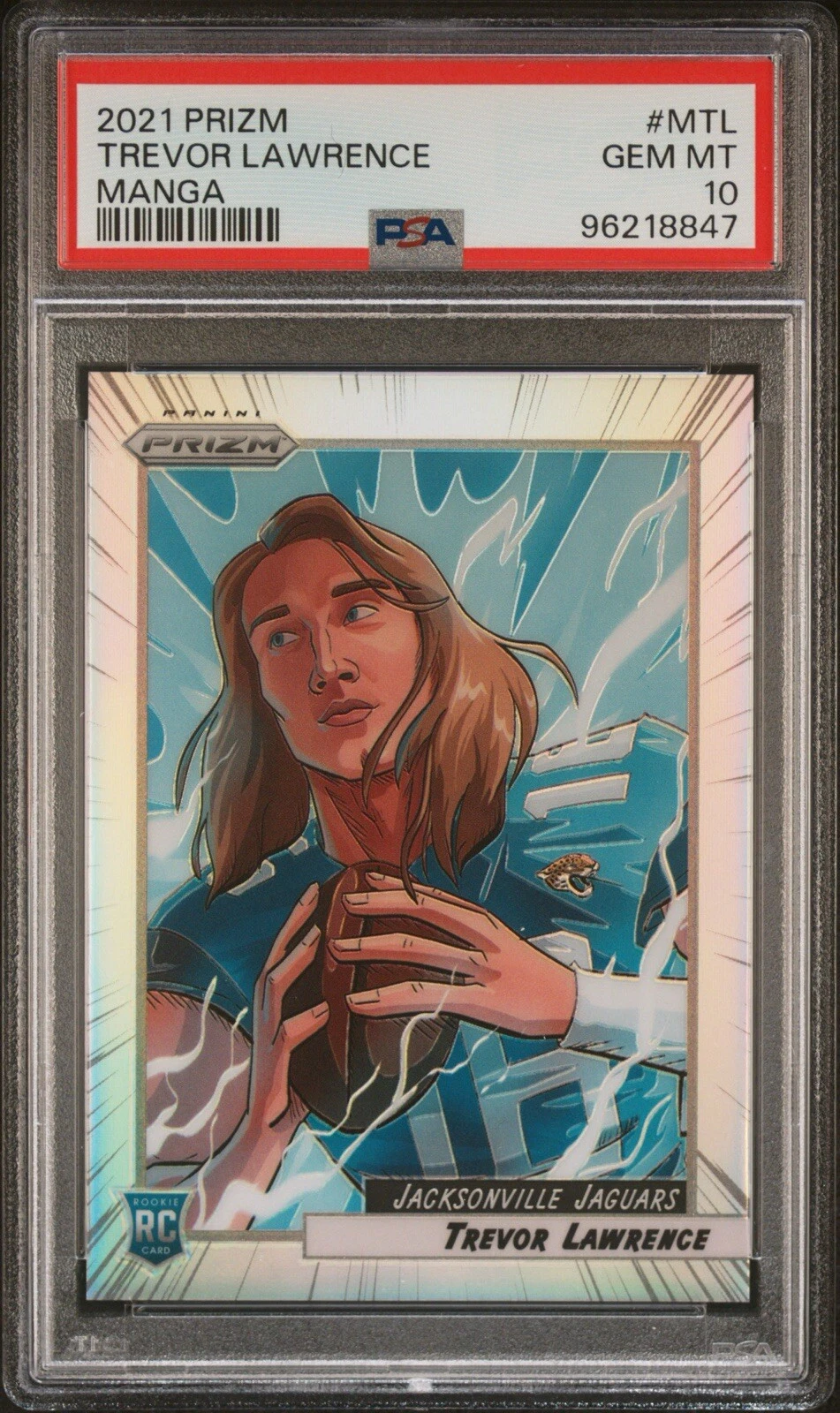 Trevor Lawrence Panini Prizm Manga #MTL Base