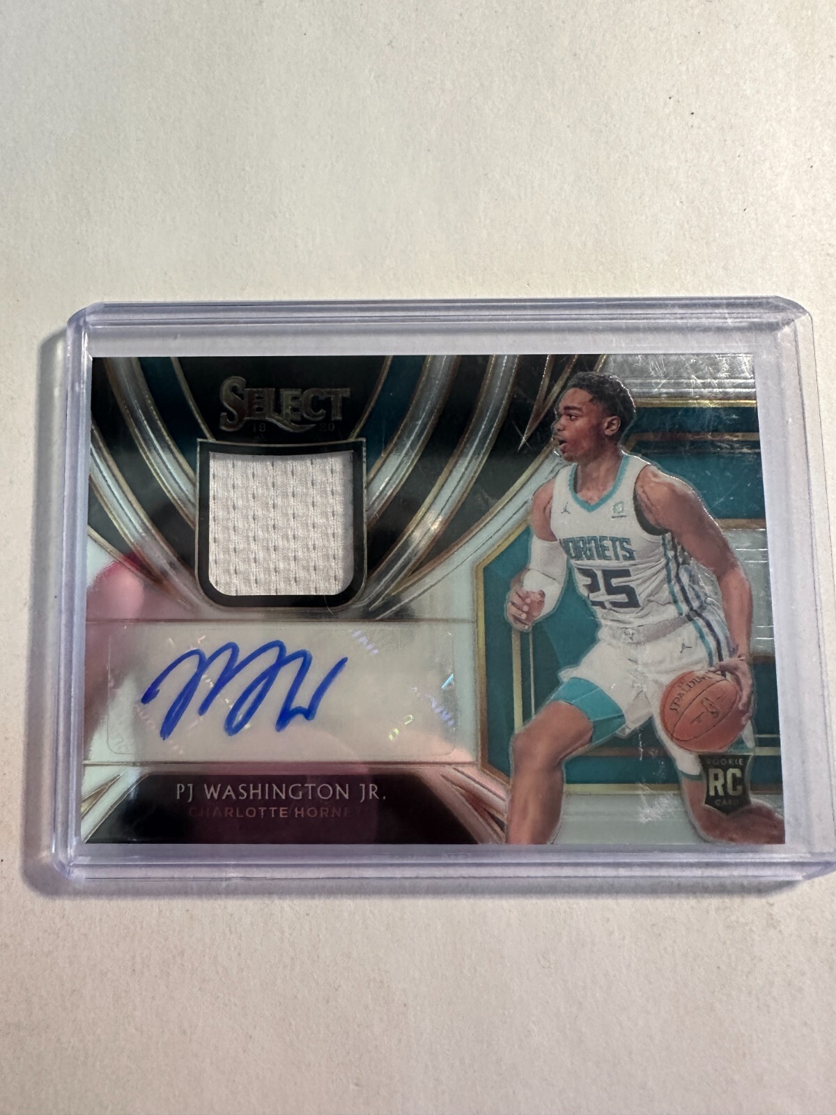 K81,603 - 2019-20 Select Rookie Jersey Autographs #11 PJ Washington Jr. #/199
