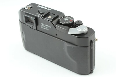 N MINT] Voigtlander Bessa R Black Rangefinder 35mm Camera L39 From