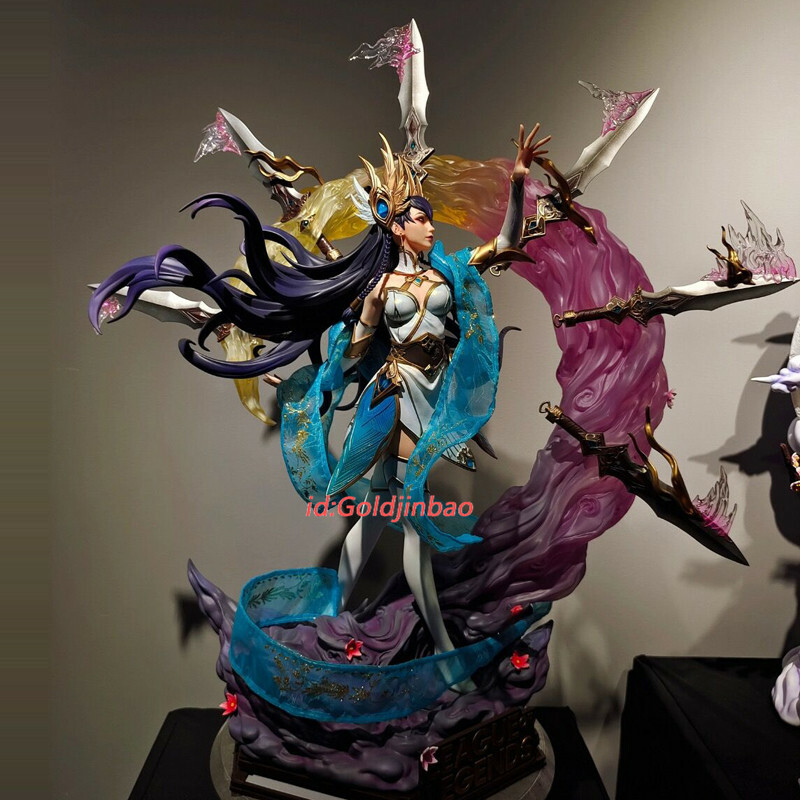 Infinity Studio LOL The Blade Dancer Irelia Resin Model Painted