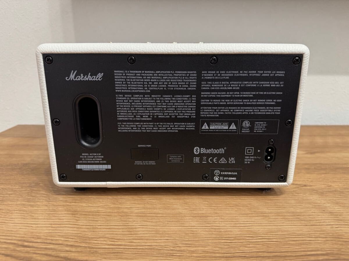 Marshall Acton II Bluetooth Home Speaker Confirmed Operation Marshall Acton II Bluetooth Home Speaker Confirmed Operation