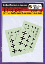 Mark I 1144 German Air Force Luftwaffe Modern Iron Cross Slide Decals Dmk14452
