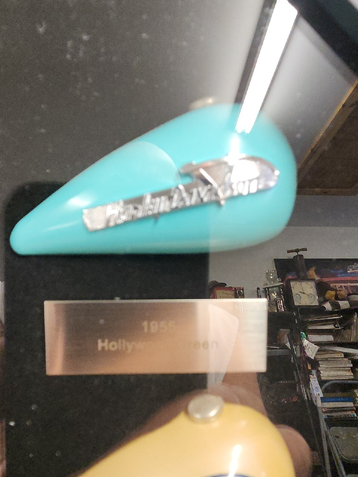 Harley Davidson 2005 Mini Gas Tank Ornament Set Display Shadowbox Collectible eBay