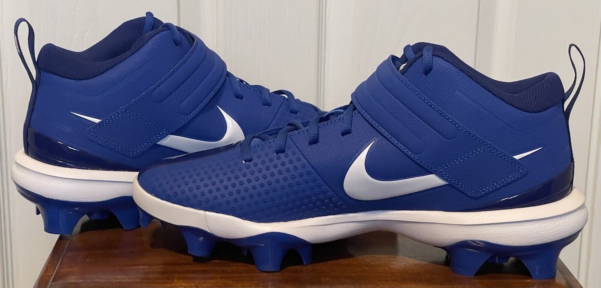 Nike Force Trout 7 MCS Blue Baseball Softball Cleats CT0828  display picture 3