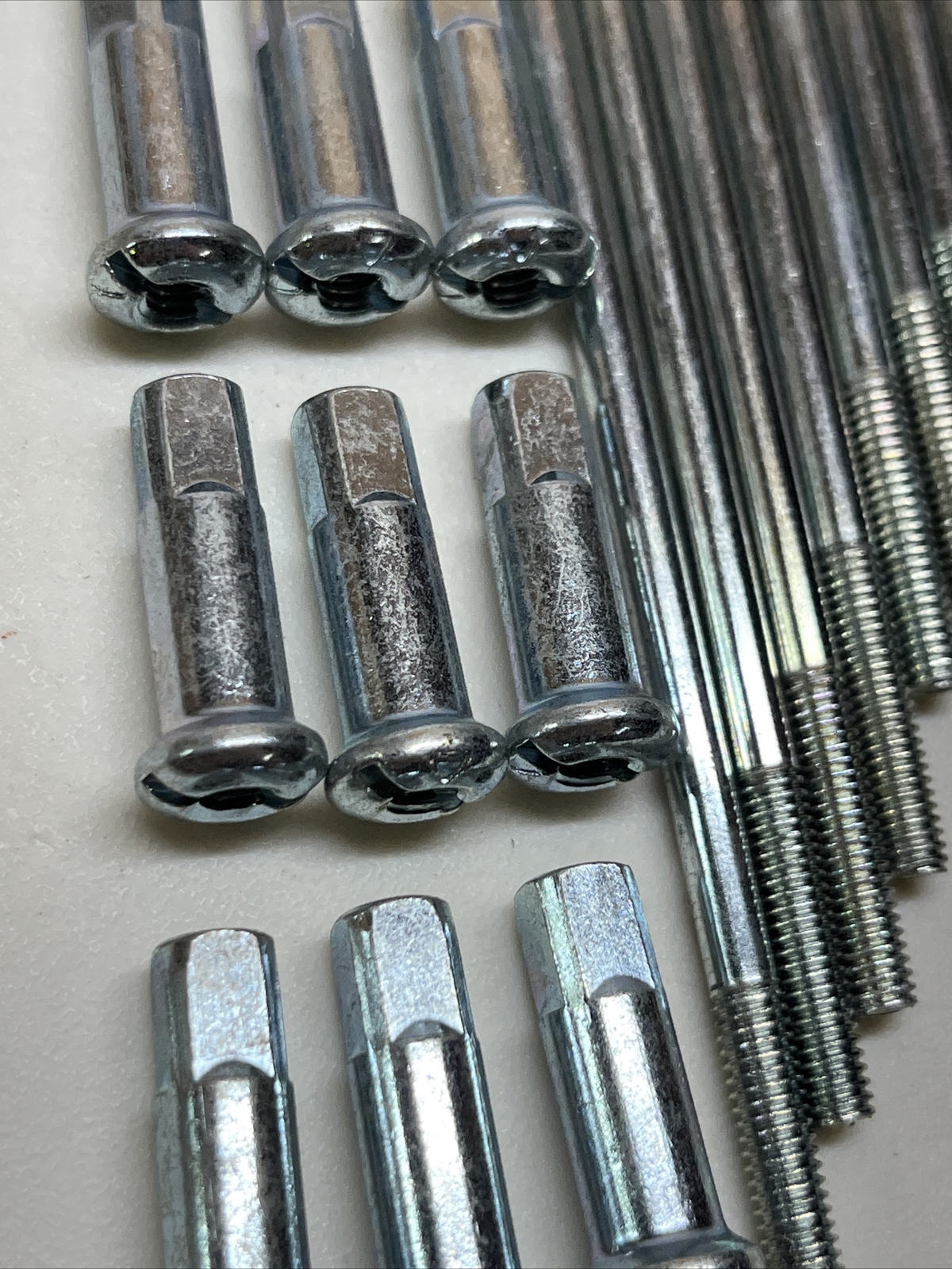 10 pack Harley Davidson Wheel Spokes & Nipples OEM 43057-80 AMF Robison HD