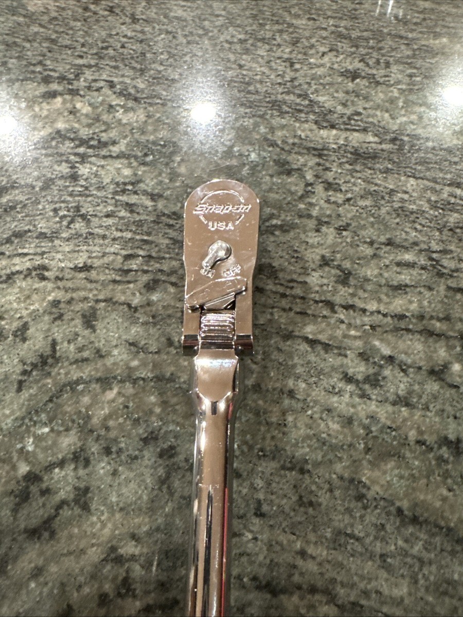 Snap On fhlx80b 3/8 drive dual 80 locking flex head ratchet red | eBay