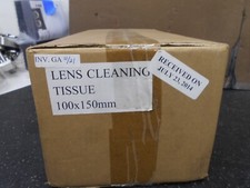 Lab Connections Lens Cleaning Tissue 100 x 150mm Box of 400 Tissues